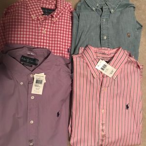 Polo Button down shirts